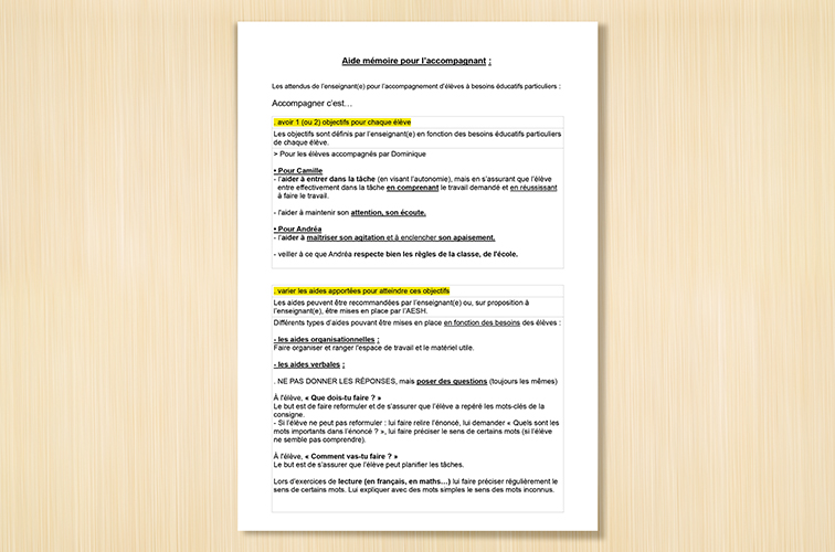 Image aide-memoire AESH