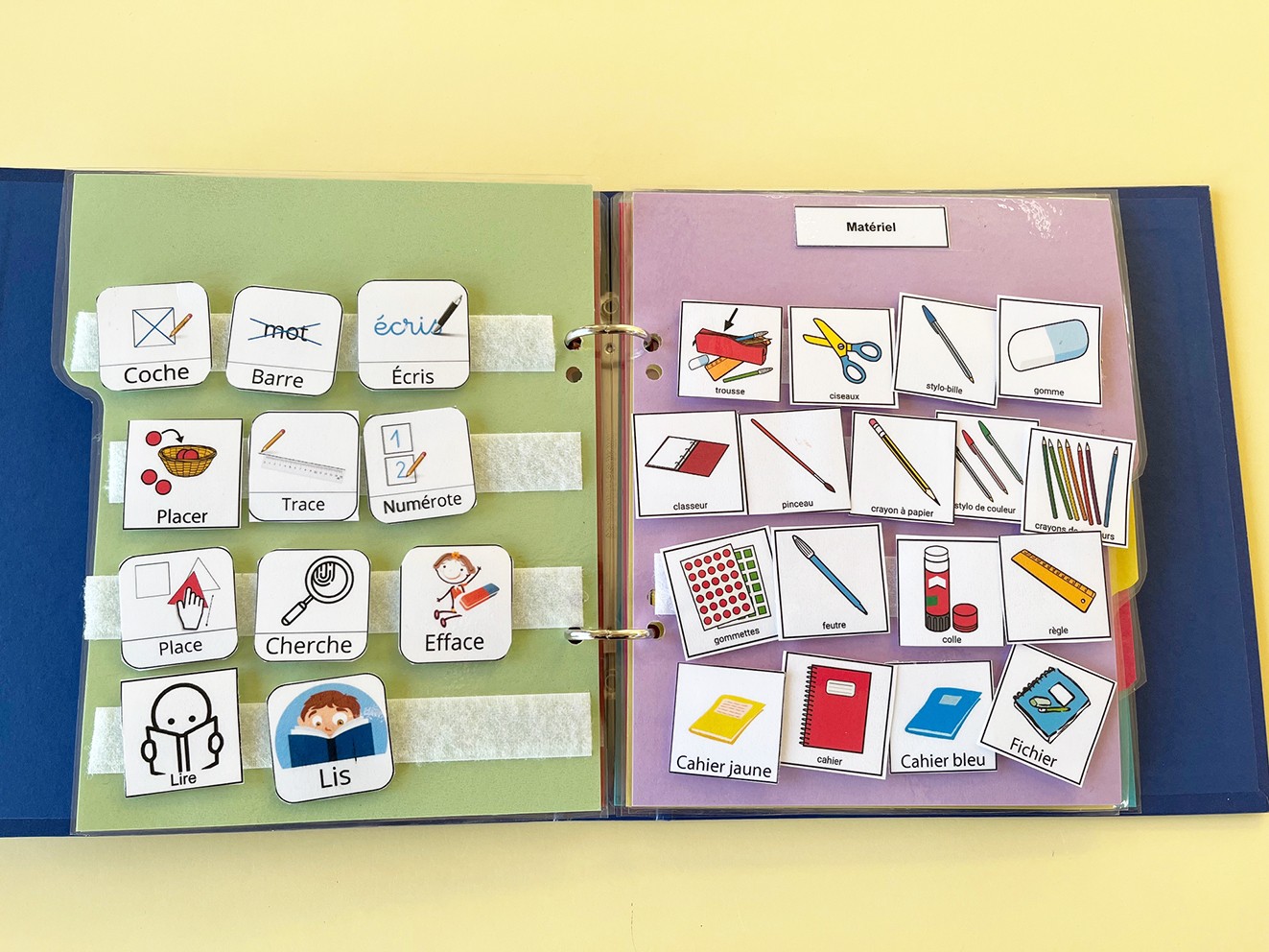 Pictogrammes pour favoriser la communication